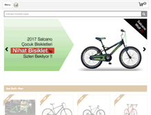 Tablet Screenshot of nihatbisiklet.com